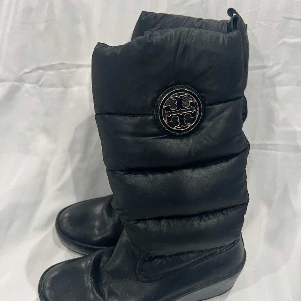 Tory Burch Black Winter & Rain Boots
